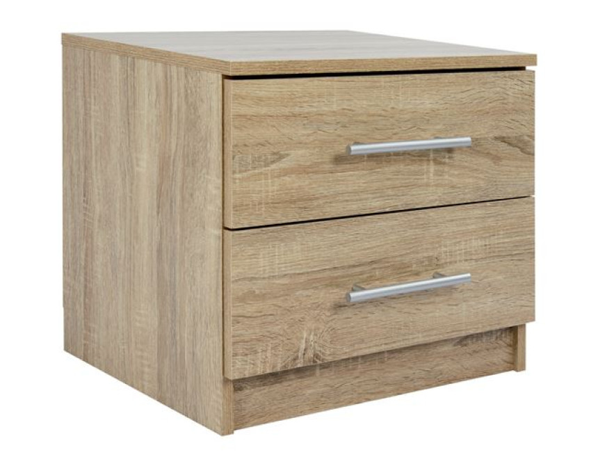ΚΟΜΟΔΙΝΟ ΜΕΛΑΜΙΝΗΣ CHELSEA HM2220.02 SONAMA 48X40,5X41,5 εκ.