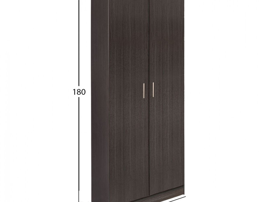 ΝΤΟΥΛΑΠΑ 2ΦΥΛΛΗ BAILEY ΜΕ ΤΡΙΑ ΡΑΦΙΑ HM337.01 ZEBRANO 60Χ42Χ180εκ.