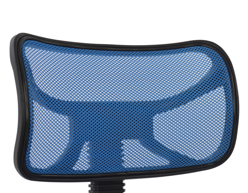 ΚΑΡΕΚΛΑ ΓΡΑΦΕΙΟΥ AKHILA HM1026.06 ΜΠΛΕ ΥΦΑΣΜΑ MESH 40,5x50,5x91,5 εκ.
