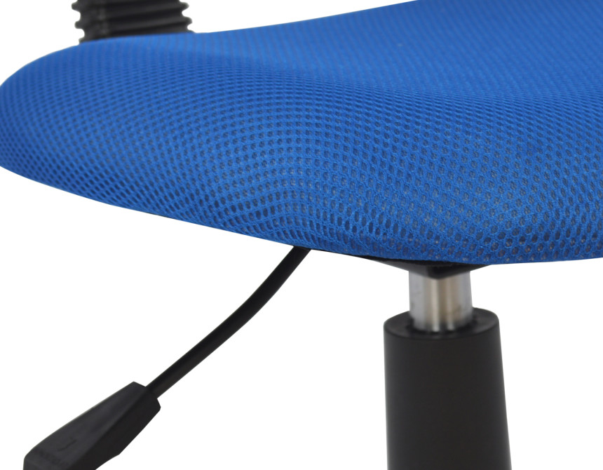 ΚΑΡΕΚΛΑ ΓΡΑΦΕΙΟΥ AKHILA HM1026.06 ΜΠΛΕ ΥΦΑΣΜΑ MESH 40,5x50,5x91,5 εκ.
