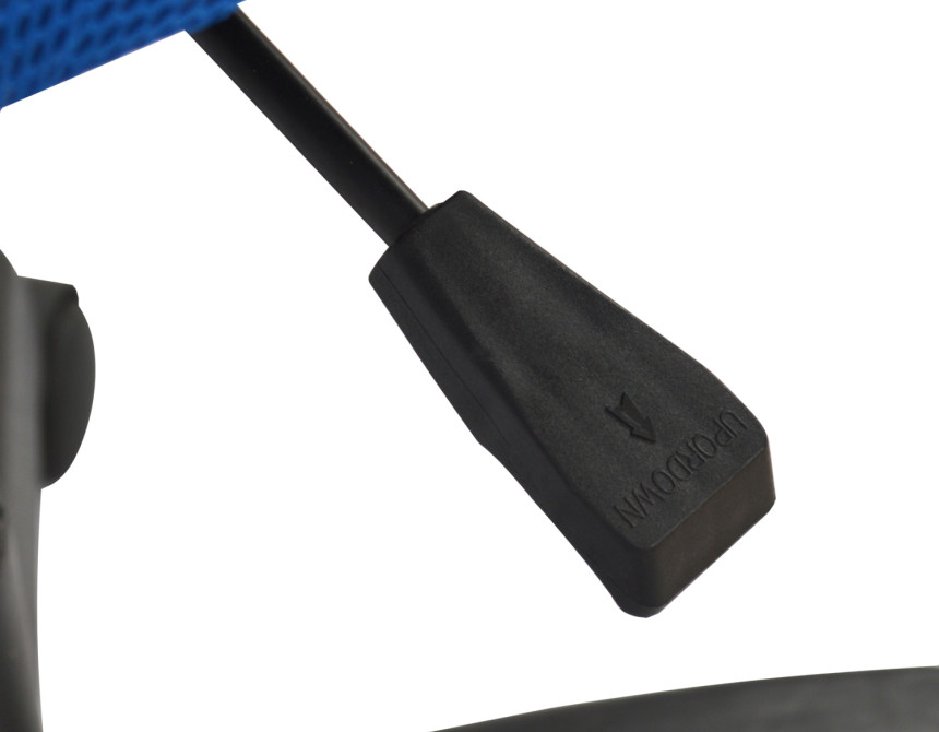 ΚΑΡΕΚΛΑ ΓΡΑΦΕΙΟΥ AKHILA HM1026.06 ΜΠΛΕ ΥΦΑΣΜΑ MESH 40,5x50,5x91,5 εκ.