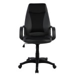 ΚΑΡΕΚΛΑ ΓΡΑΦΕΙΟΥ GAMING SIVIR HM1001.01 ΜΕ  ΜΑΥΡΟ PU 59x 60x115 εκ.
