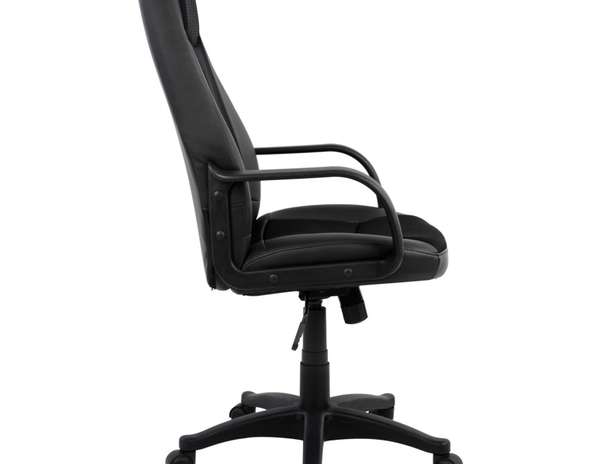 ΚΑΡΕΚΛΑ ΓΡΑΦΕΙΟΥ GAMING SIVIR HM1001.01 ΜΕ  ΜΑΥΡΟ PU 59x 60x115 εκ.