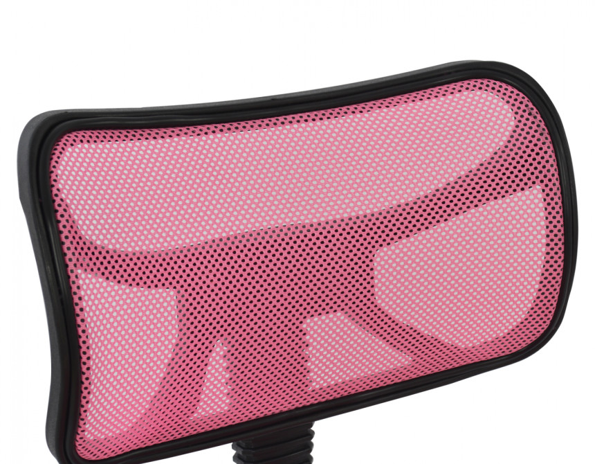 ΚΑΡΕΚΛΑ ΓΡΑΦΕΙΟΥ AKHILA HM1026.05 ΡΟΖ ΥΦΑΣΜΑ MESH 40,5x50,5x91,5 εκ.