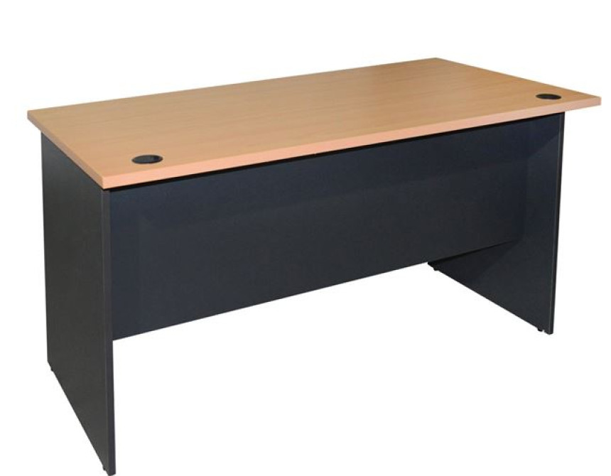 ΓΡΑΦΕΙΟ ΕΠΑΓΓΕΛΜΑΤΙΚΟ ABELINA 150x75x75 HM2016.01 ΓΚΡΙ-ΟΞΙΑ