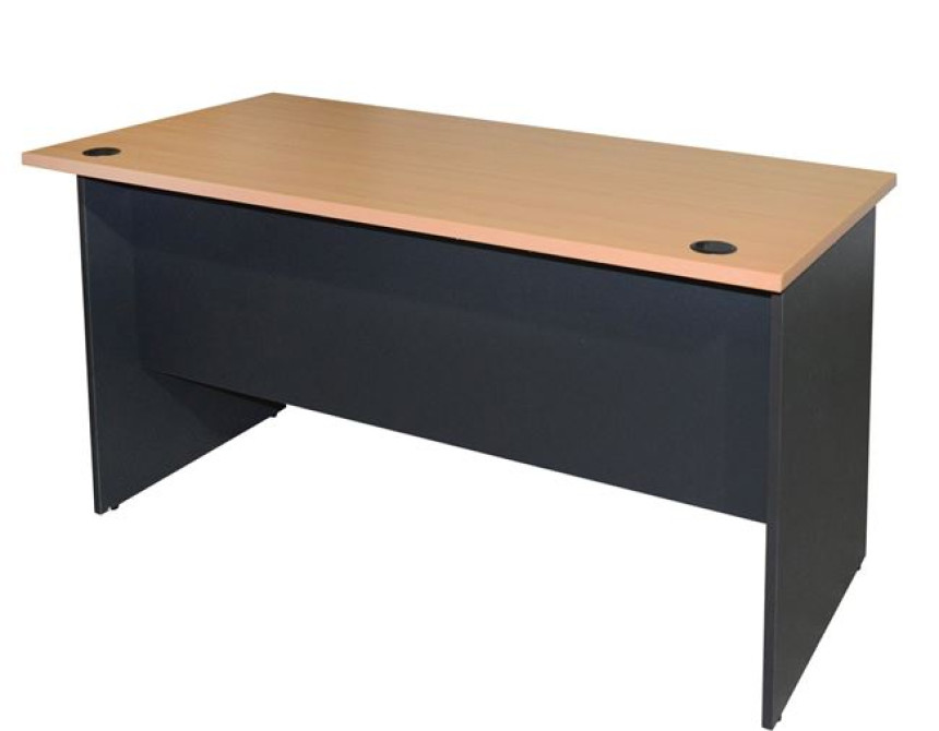 ΓΡΑΦΕΙΟ ΕΠΑΓΓΕΛΜΑΤΙΚΟ ABELINA 150x75x75 HM2016.01 ΓΚΡΙ-ΟΞΙΑ
