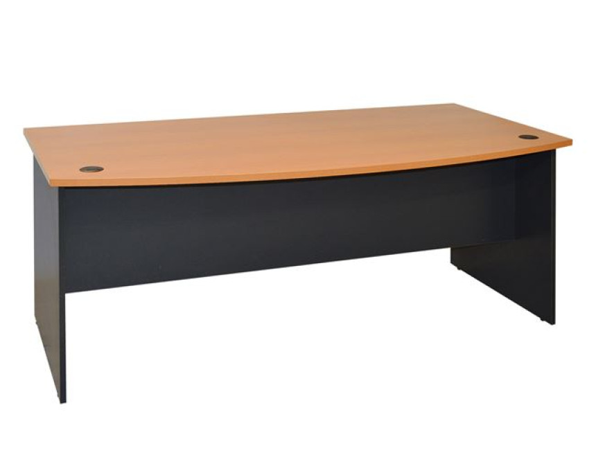ΓΡΑΦΕΙΟ ΕΠΑΓΓΕΛΜΑΤΙΚΟ 180x93.5x74. CADAK HM2017.01 ΓΚΡΙ-ΟΞΙΑ