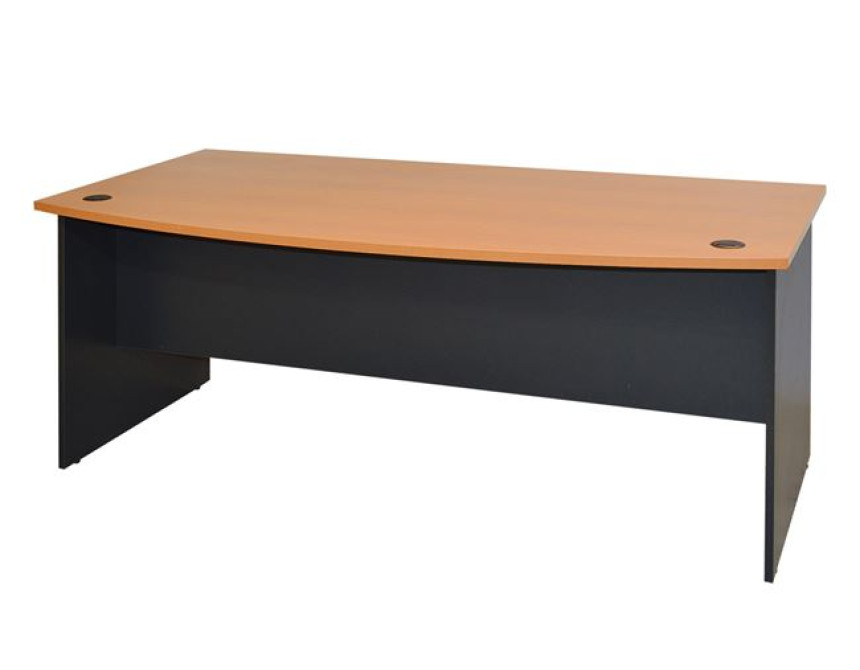 ΓΡΑΦΕΙΟ ΕΠΑΓΓΕΛΜΑΤΙΚΟ 180x93.5x74. CADAK HM2017.01 ΓΚΡΙ-ΟΞΙΑ