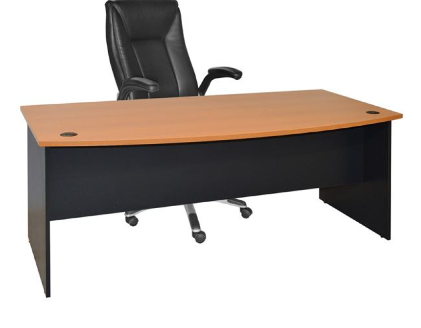 ΓΡΑΦΕΙΟ ΕΠΑΓΓΕΛΜΑΤΙΚΟ 180x93.5x74. CADAK HM2017.01 ΓΚΡΙ-ΟΞΙΑ