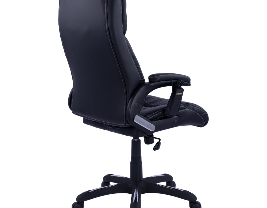 ΚΑΡΕΚΛΑ ΓΡΑΦΕΙΟΥ THORIN HM1050.01 ΜΕ MASSAGE ΜΑΥΡΗ HOMEMARKT 62x70x127Y εκ.