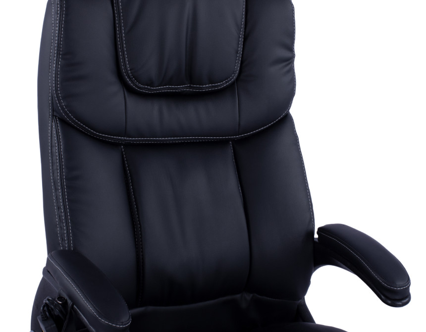 ΚΑΡΕΚΛΑ ΓΡΑΦΕΙΟΥ THORIN HM1050.01 ΜΕ MASSAGE ΜΑΥΡΗ HOMEMARKT 62x70x127Y εκ.