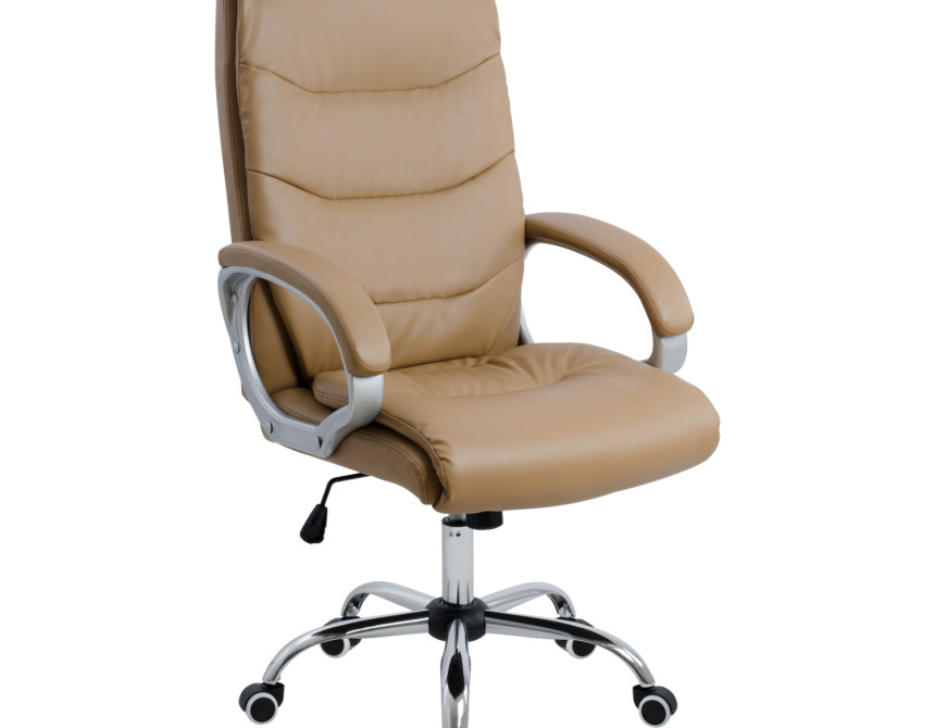 ΚΑΡΕΚΛΑ ΓΡΑΦΕΙΟΥ ZAMORA ΔΙΕΥΘΥΝΤΙΚΗ HM1087.09 ΣΕ CAMEL ΧΡΩΜΑ 51x71x123 εκ.