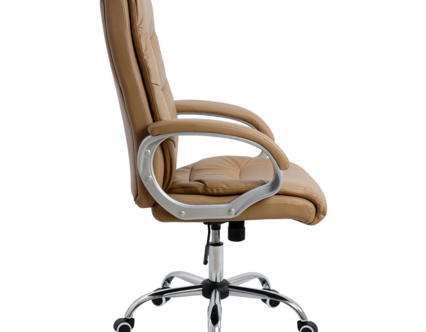 ΚΑΡΕΚΛΑ ΓΡΑΦΕΙΟΥ ZAMORA ΔΙΕΥΘΥΝΤΙΚΗ HM1087.09 ΣΕ CAMEL ΧΡΩΜΑ 51x71x123 εκ.