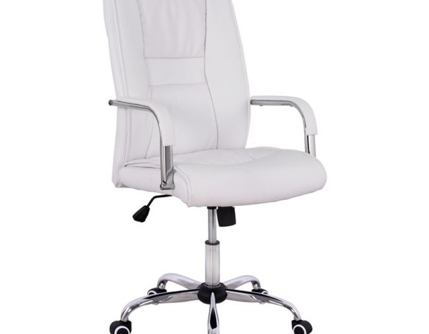 ΚΑΡΕΚΛΑ ΓΡΑΦΕΙΟΥ ANGEE HM1106.02 ΣΕ ΧΡΩΜΑ ΛΕΥΚΟ 58,5x70x120 cm