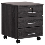 ΣΥΡΤΑΡΙΕΡΑ ΓΡΑΦΕΙΟΥ HAYDEN HM2282.01 ΣΕ ΑΝΘΡΑΚΙ ΧΡΩΜΑ 39x39,5x46,5