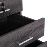 ΣΥΡΤΑΡΙΕΡΑ ΓΡΑΦΕΙΟΥ HAYDEN HM2282.01 ΣΕ ΑΝΘΡΑΚΙ ΧΡΩΜΑ 39x39,5x46,5