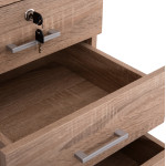 ΣΥΡΤΑΡΙΕΡΑ ΓΡΑΦΕΙΟΥ HAYDEN HM2282.02 ΣΕ ΧΡΩΜΑ SONAMA 39x39,5x46,5