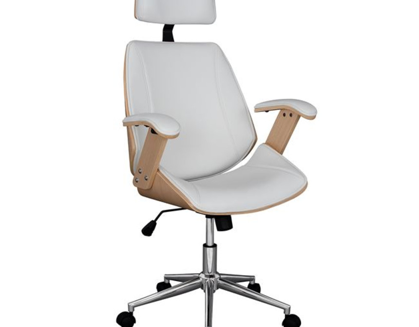 ΚΑΡΕΚΛΑ ΓΡΑΦΕΙΟΥ ΔΙΕΥΘΥΝΤΙΚΗ SUPERIOR PRO HM1109.02 SONAMA-ΑΣΠΡO PU 63x67x123Yεκ.