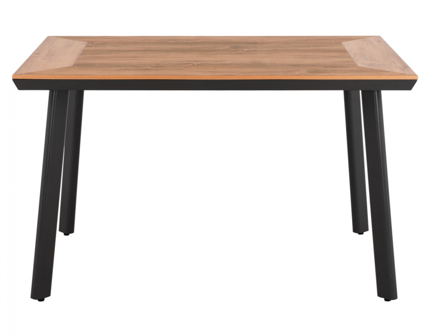 ΤΡΑΠΕΖΙ ΑΛΟΥΜΙΝΙΟΥ TABER ΑΝΘΡΑΚΙ ΜΕ ΕΠΙΦΑΝΕΙΑ POLYWOOD HM5562.02 120x80x72,5Υ ΕΚ.