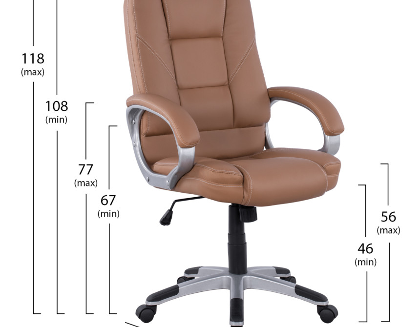 ΚΑΡΕΚΛΑ ΓΡΑΦΕΙΟΥ JAYA HM1091.09 CAMEL 64Χ71Χ118 ΕΚ