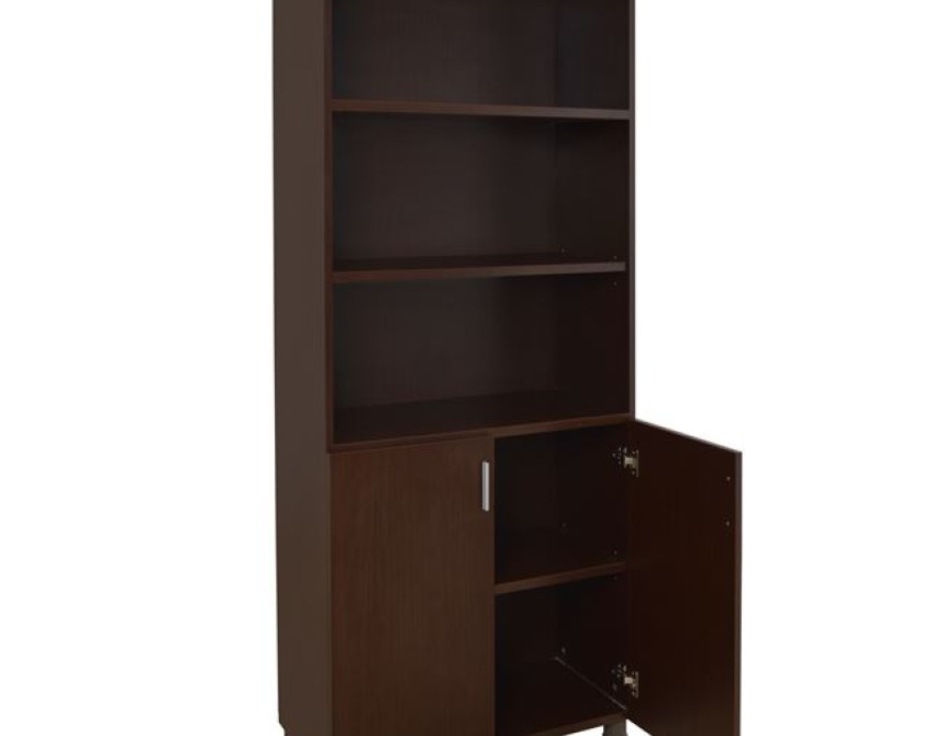 ΒΙΒΛΙΟΘΗΚΗ ΓΡΑΦΕΙΟΥ VANCE ΕΠΑΓΓΕΛΜΑΤΙΚΗ WENGE HM2055.12 80Χ40Χ190Υ εκ.