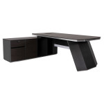 ΓΡΑΦΕΙΟ ΕΠΑΓΓΕΛΜΑΤΙΚΟ ΑΡΙΣΤΕΡΗ ΓΩΝΙΑ ROSEWOOD HM2083L 220X180X76Υ εκ.
