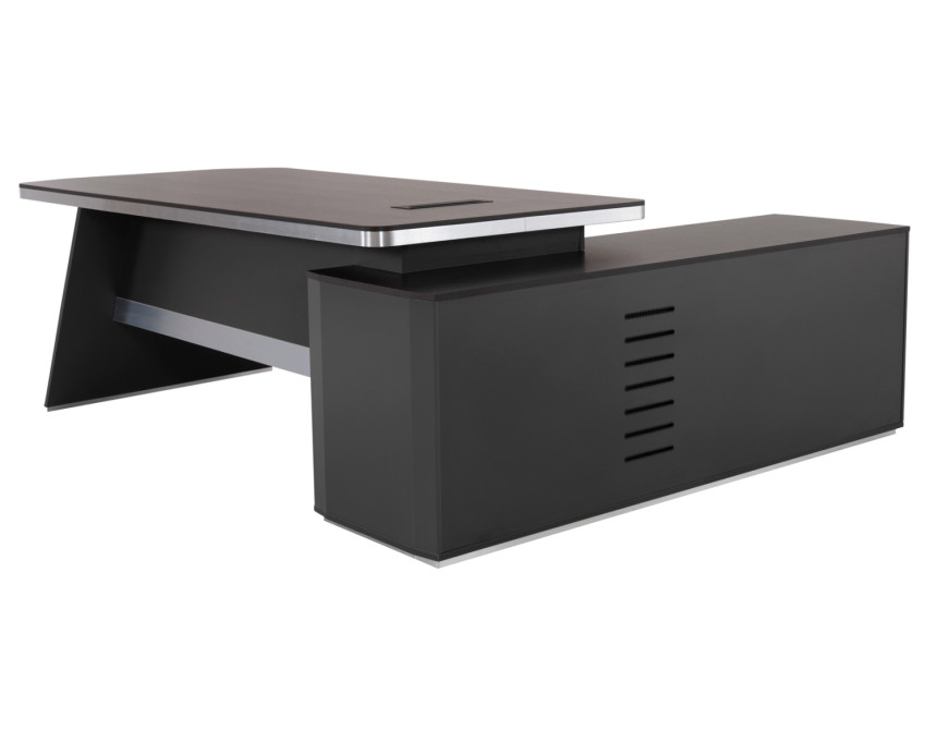 ΓΡΑΦΕΙΟ ΕΠΑΓΓΕΛΜΑΤΙΚΟ ΑΡΙΣΤΕΡΗ ΓΩΝΙΑ ROSEWOOD HM2083L 220X180X76Υ εκ.