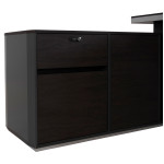 ΓΡΑΦΕΙΟ ΕΠΑΓΓΕΛΜΑΤΙΚΟ ΑΡΙΣΤΕΡΗ ΓΩΝΙΑ ROSEWOOD HM2083L 220X180X76Υ εκ.