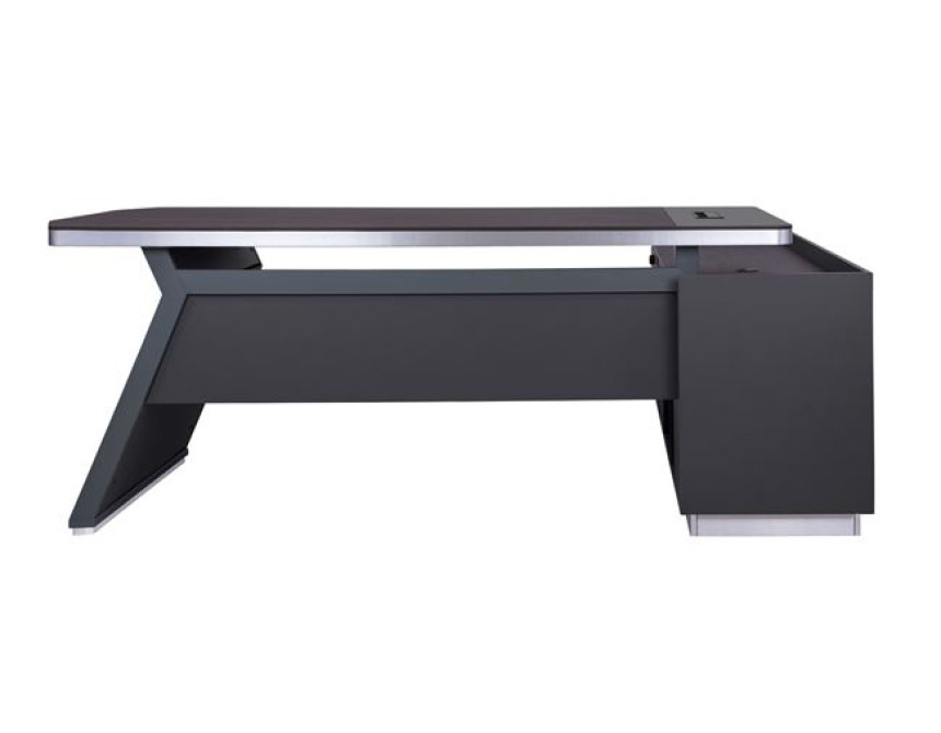 ΓΡΑΦΕΙΟ ΕΠΑΓΓΕΛΜΑΤΙΚΟ ΑΡΙΣΤΕΡΗ ΓΩΝΙΑ ROSEWOOD HM2084L 220X180X76Υ εκ.