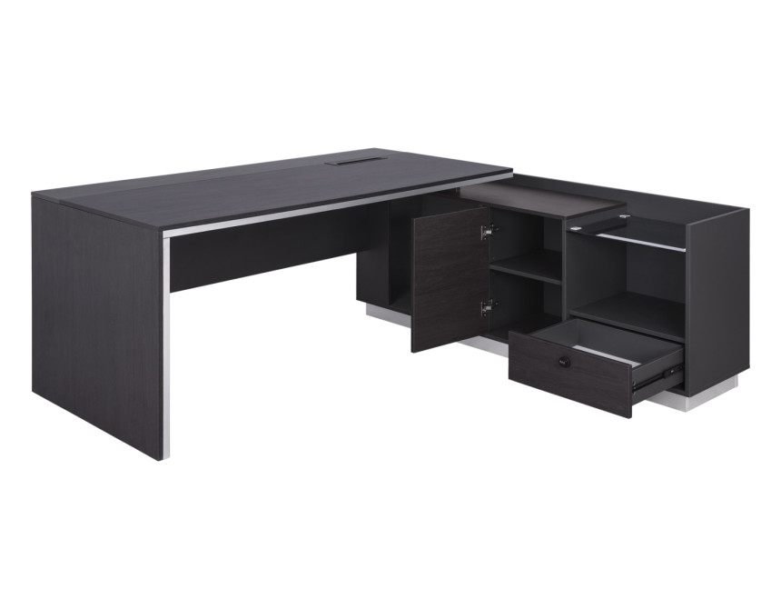 ΓΡΑΦΕΙΟ ΕΠΑΓΓΕΛΜΑΤΙΚΟ ΔΕΞΙΑ ΓΩΝΙΑ ROSEWOOD HM2112R 200X170X76Υ εκ.