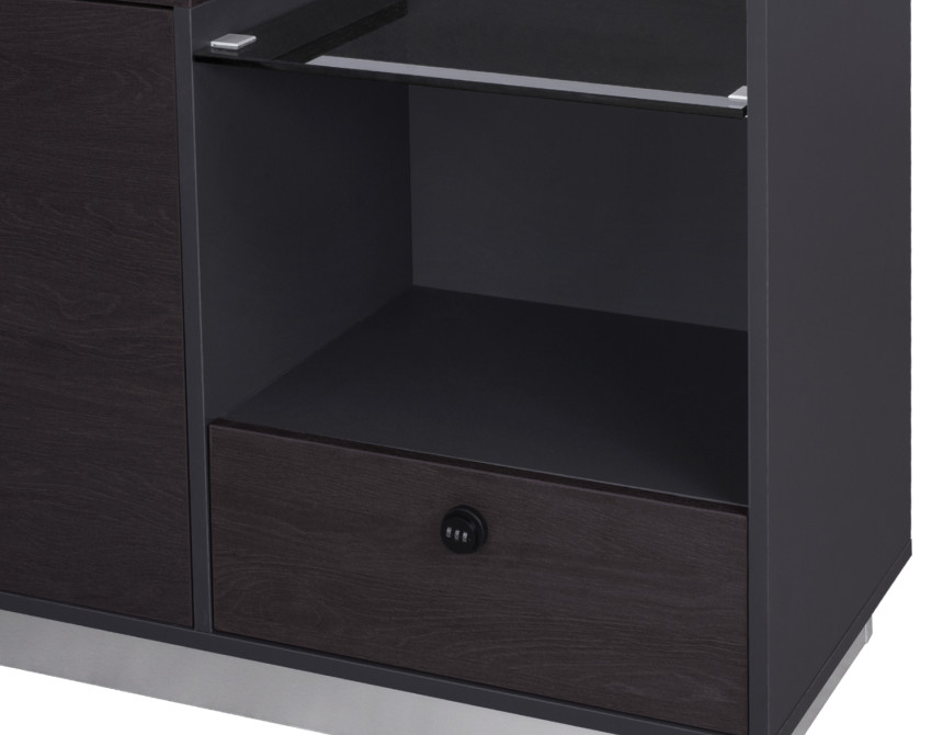 ΓΡΑΦΕΙΟ ΕΠΑΓΓΕΛΜΑΤΙΚΟ ΔΕΞΙΑ ΓΩΝΙΑ ROSEWOOD HM2112R 200X170X76Υ εκ.