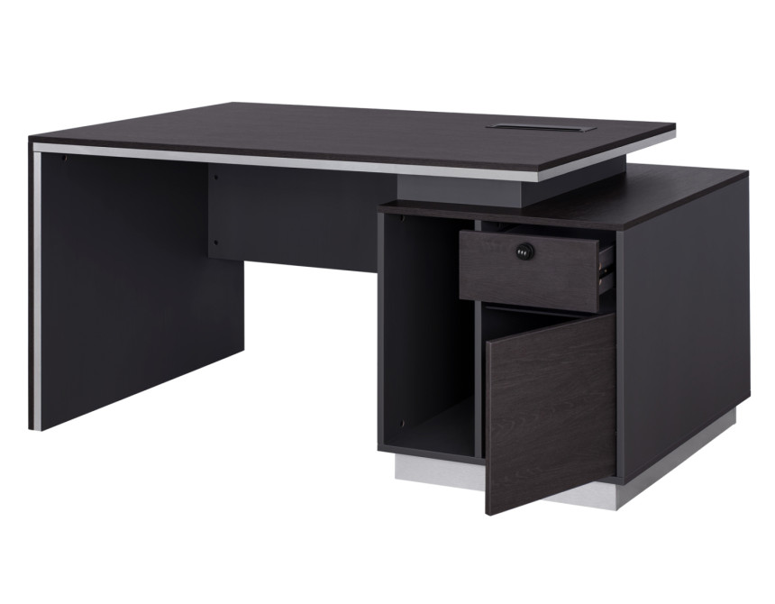 ΓΡΑΦΕΙΟ ΕΠΑΓΓΕΛΜΑΤΙΚΟ ΜΕ ΔΕΞΙΟ ΝΤΟΥΛΑΠΙ ROSEWOOD HM2113R 180X80X76Υ εκ.