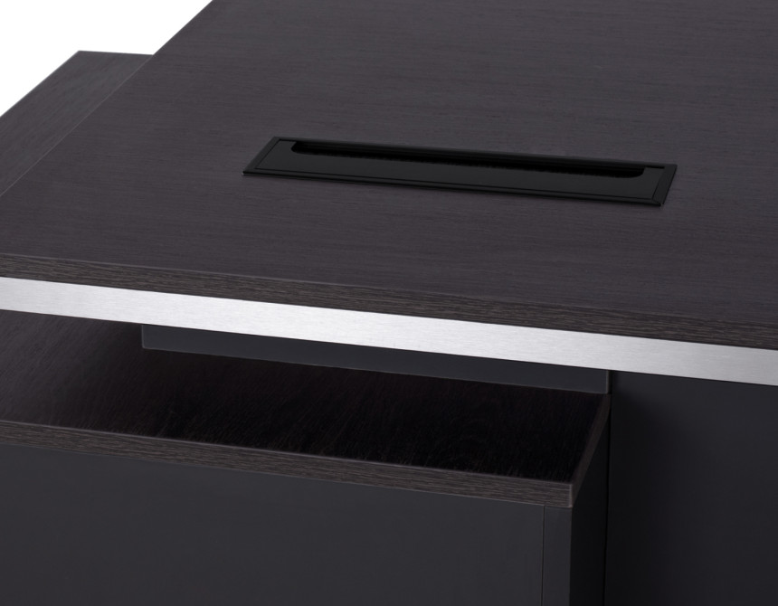 ΓΡΑΦΕΙΟ ΕΠΑΓΓΕΛΜΑΤΙΚΟ ΜΕ ΔΕΞΙΟ ΝΤΟΥΛΑΠΙ ROSEWOOD HM2113R 180X80X76Υ εκ.
