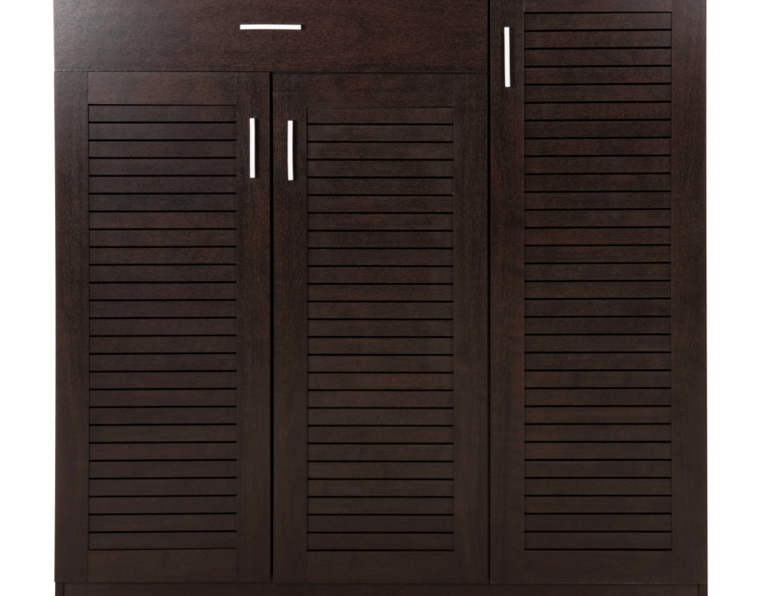 ΠΑΠΟΥΤΣΟΘΗΚΗ-ΝΤΟΥΛΑΠΑ PROΒY HM9607.01 ΜΕΛΑΜΙΝΗ WENGE 120x37,5x121,5Υεκ.