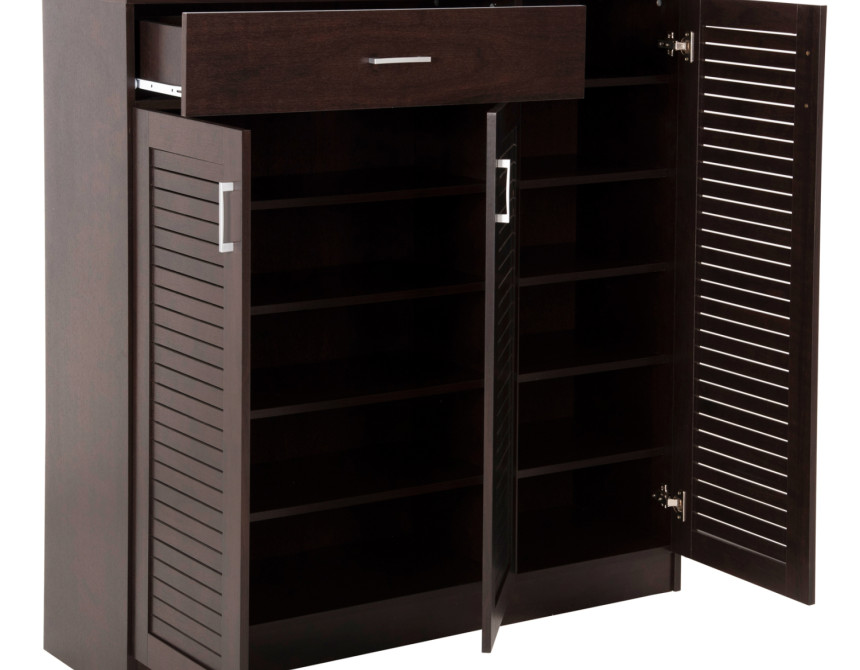 ΠΑΠΟΥΤΣΟΘΗΚΗ-ΝΤΟΥΛΑΠΑ PROΒY HM9607.01 ΜΕΛΑΜΙΝΗ WENGE 120x37,5x121,5Υεκ.