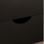 ΚΟΜΟΔΙΝΟ DINKL HM2472.02 ΜΕΛΑΜΙΝΗ-2 ΣΥΡΤΑΡΙΑ-WENGE 29,7x29,7x45Υεκ
