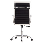 ΚΑΡΕΚΛΑ ΓΡΑΦΕΙΟΥ BOSS ΔΙΕΥΘΥΝΤΟΥ HM1059.32 ΛΕΥΚΟ PU ΠΟΔΙ ΧΡΩΜΙΟΥ 54x57x110Υεκ.
