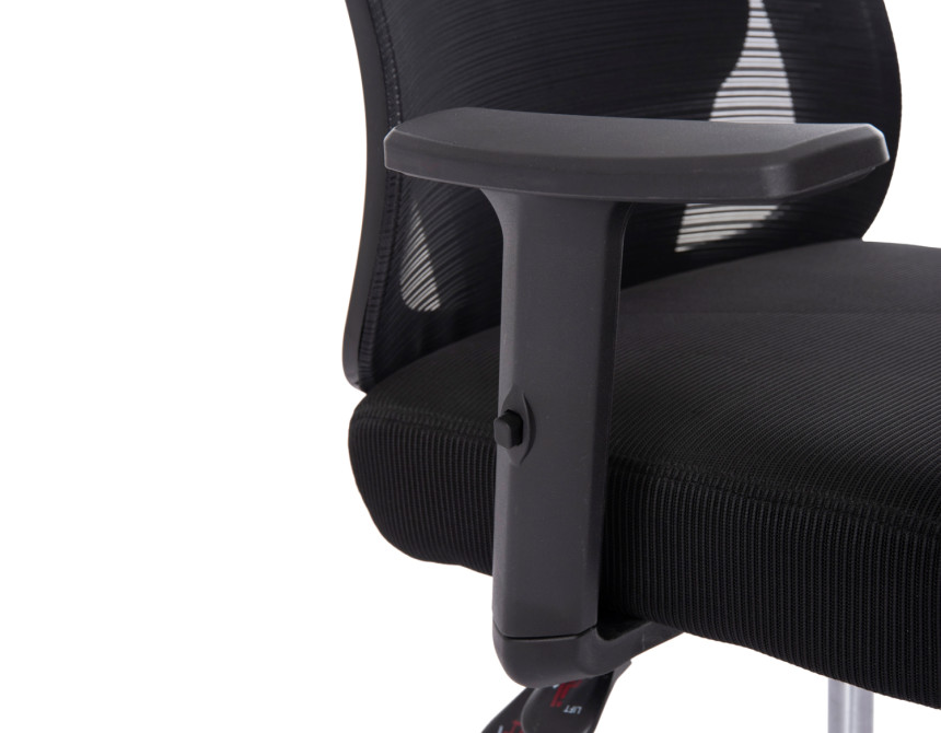 ΚΑΡΕΚΛΑ ΓΡΑΦΕΙΟΥ MEXER HM1195.01 ΜΑΥΡΟ MESH-ΜΕΤΑΛ.ΒΑΣΗ-NYLON ΣΚΕΛΕΤΟΣ 60x49x130Υεκ.