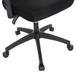 ΚΑΡΕΚΛΑ ΓΡΑΦΕΙΟΥ MEXER HM1195.01 ΜΑΥΡΟ MESH-ΜΕΤΑΛ.ΒΑΣΗ-NYLON ΣΚΕΛΕΤΟΣ 60x49x130Υεκ.