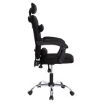 ΚΑΡΕΚΛΑ ΓΡΑΦΕΙΟΥ CRONER HM1196.01 ΜΑΥΡΟ MESH-ΜΕΤΑΛ.ΒΑΣΗ-NYLON ΣΚΕΛΕΤΟΣ 58x50x120Υεκ.