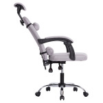 ΚΑΡΕΚΛΑ ΓΡΑΦΕΙΟΥ CRONER HM1196.02 ΓΚΡΙ MESH-ΜΕΤΑΛ.ΒΑΣΗ-NYLON ΣΚΕΛΕΤΟΣ 58x54x120Υεκ.