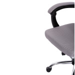 ΚΑΡΕΚΛΑ ΓΡΑΦΕΙΟΥ CRONER HM1196.02 ΓΚΡΙ MESH-ΜΕΤΑΛ.ΒΑΣΗ-NYLON ΣΚΕΛΕΤΟΣ 58x54x120Υεκ.