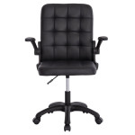 ΚΑΡΕΚΛΑ ΓΡΑΦΕΙΟΥ PORTIMA HM1197.01 ΜΑΥΡΟ PVC-NYLON ΣΚΕΛΕΤΟΣ & ΒΑΣΗ 69x53x98Υεκ.