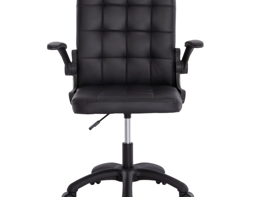 ΚΑΡΕΚΛΑ ΓΡΑΦΕΙΟΥ PORTIMA HM1197.01 ΜΑΥΡΟ PVC-NYLON ΣΚΕΛΕΤΟΣ & ΒΑΣΗ 69x53x98Υεκ.