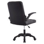 ΚΑΡΕΚΛΑ ΓΡΑΦΕΙΟΥ PORTIMA HM1197.01 ΜΑΥΡΟ PVC-NYLON ΣΚΕΛΕΤΟΣ & ΒΑΣΗ 69x53x98Υεκ.