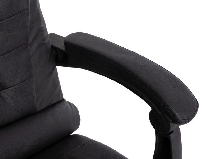 ΚΑΡΕΚΛΑ ΓΡΑΦΕΙΟΥ LAGOM HM1198 ΜΑΥΡO PVC-ΜΕΤΑΛ.ΒΑΣΗ-ΜΑΥΡΟ NYLON ΣΚΕΛΕΤΟΣ 63x51x115Υεκ