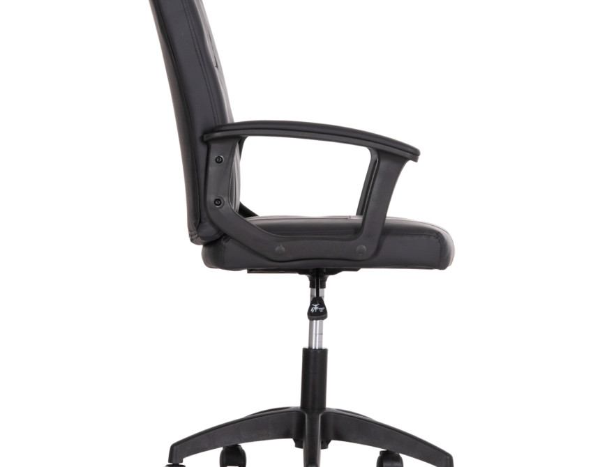 ΚΑΡΕΚΛΑ ΓΡΑΦΕΙΟΥ NIM HM1200.01 ΜΑΥΡΟ PVC-ΜΑΥΡΟΣ ΣΚΕΛΕΤΟΣ & ΒΑΣΗ NYLON 51x61x125Υεκ