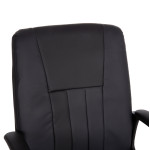 ΚΑΡΕΚΛΑ ΓΡΑΦΕΙΟΥ NIM HM1200.01 ΜΑΥΡΟ PVC-ΜΑΥΡΟΣ ΣΚΕΛΕΤΟΣ & ΒΑΣΗ NYLON 51x61x125Υεκ
