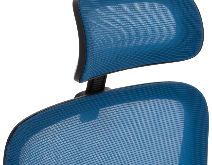 ΚΑΡΕΚΛΑ ΓΡΑΦΕΙΟΥ BLAZER HM1205.03 ΜΠΛΕ MESH-ΜΑΥΡΟΣ ΣΚΕΛΕΤΟΣ NYLON 60,5x47x85,5Υεκ.