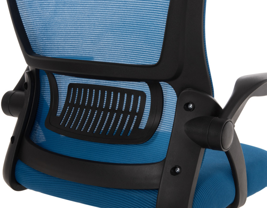 ΚΑΡΕΚΛΑ ΓΡΑΦΕΙΟΥ BLAZER HM1205.03 ΜΠΛΕ MESH-ΜΑΥΡΟΣ ΣΚΕΛΕΤΟΣ NYLON 60,5x47x85,5Υεκ.